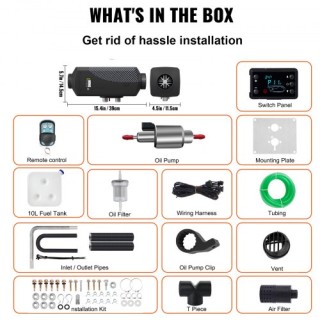 VEVOR Συσκευή Θέρμανσης Diesel 8KW 12V για Αυτοκίνητα & Σκάφη ZCJR... VEVOR Συσκευή Θέρμανσης Diesel 8KW 12V για Αυτοκίνητα & Σκάφη ZCJR...