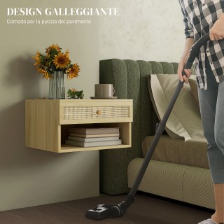 HOMCOM Σετ 2 κομοδίνα με συρτάρι και ανοιχτά ράφια σε σκανδιναβικό ... HOMCOM Σετ 2 κομοδίνα με συρτάρι και ανοιχτά ράφια σε σκανδιναβικό ...