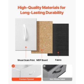 Συρταριέρα 10 Συρταριών με Υφασμάτινους Κάδους & Μεταλλικό Σκελετό ...