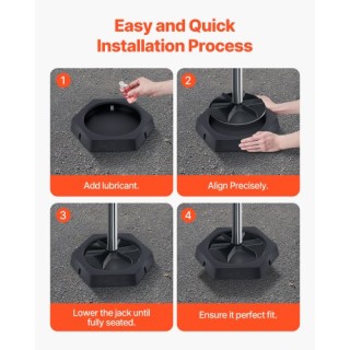 VEVOR Μαξιλάρια Στάθμευσης Τροχόσπιτου 5000lbs 4τμχ για 10 Στρογγυλ... VEVOR Μαξιλάρια Στάθμευσης Τροχόσπιτου 5000lbs 4τμχ για 10 Στρογγυλ...