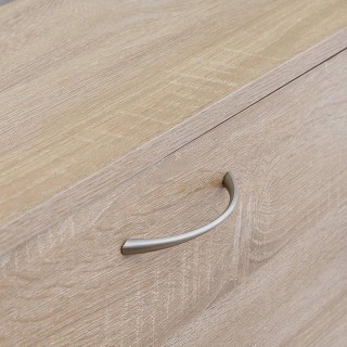 BAKAJI Ντουλάπα παπουτσιών 3 φύλλων με ράφια διπλού βάθους από μελ... BAKAJI Ντουλάπα παπουτσιών 3 φύλλων με ράφια διπλού βάθους από μελ...