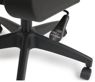 Καρέκλα γραφείου Liverpool 116,5-126,5 x 63 x 60,5 cm  Μαύρο 872060...