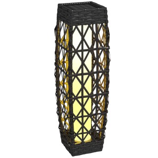 Outsunny Ηλιακός Λαμπτήρας Κήπου με Φωτισμό LED, από Ατσάλι και PE ... Outsunny Ηλιακός Λαμπτήρας Κήπου με Φωτισμό LED, από Ατσάλι και PE ...