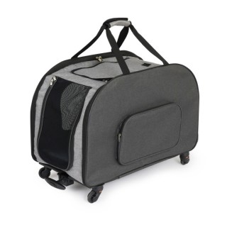 Τροχήλατη Τσάντα Μεταφοράς για Σκύλους 68 x 34 x 95 cm Γκρι 872060... Τροχήλατη Τσάντα Μεταφοράς για Σκύλους 68 x 34 x 95 cm Γκρι 872060...