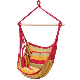 BAKAJI Κρεμαστή Καρέκλα Κήπου με Ροζ Κόκκινα Μαξιλάρια 02814220 BAKAJI Κρεμαστή Καρέκλα Κήπου με Ροζ Κόκκινα Μαξιλάρια 02814220