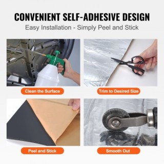 VEVOR Ηχομονωτικό Αυτοκινήτου 200 mil, 3.3τ.μ.  GYDJZLBPM36SWHLEXV0