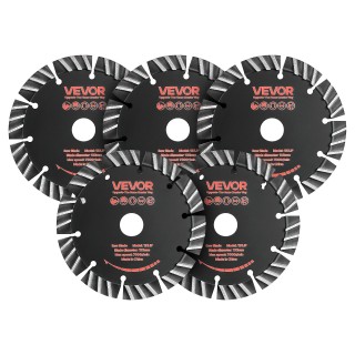 VEVOR Δίσκος Διαμαντιού 133 mm για Τοιχοκόφτη, 5τμχ, Φ20 mm HNTJDP1... VEVOR Δίσκος Διαμαντιού 133 mm για Τοιχοκόφτη, 5τμχ, Φ20 mm HNTJDP1...