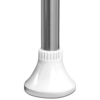 Τηλεσκοπικό Ράφι Ντους από Ανοξείδωτο Ατσάλι 92-306cm Λευκό 102564 ... Τηλεσκοπικό Ράφι Ντους από Ανοξείδωτο Ατσάλι 92-306cm Λευκό 102564 ...