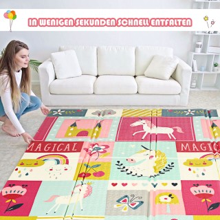 Costway Διπλής Όψης Παιδικό Χαλάκι Δραστηριοτήτων από Υψηλής Ποιότ... Costway Διπλής Όψης Παιδικό Χαλάκι Δραστηριοτήτων από Υψηλής Ποιότ...