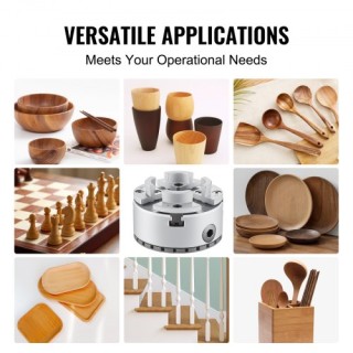 VEVOR KP2-3/4 Τόρνος Τσοκ, 4-Σιαγόνες 2.75, Αυτοκεντρούμενο Εργαλεί...