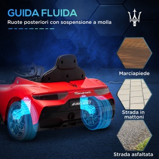 AIYAPLAY  Παιδικό Αυτοκίνητο Maserati MC20, Χειροκίνητη Οδήγηση, Τη...