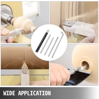 Σετ Εργαλείων Τόρνου Ξύλου VEVOR 4 Τεμ, Ανταλλακτικές Λεπίδες Καρβι... Σετ Εργαλείων Τόρνου Ξύλου VEVOR 4 Τεμ, Ανταλλακτικές Λεπίδες Καρβι...