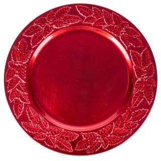 Galileo Χριστουγεννιάτικο Κόκκινο Σουπλά με Διακόσμηση Αστέρι του Ν...