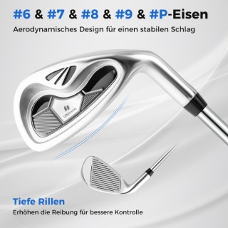 Costway Σετ Ανδρικών Γκολφ Κλαμπ 9 Τεμαχίων Δεξιόχειρων με Κάλυμμα ... Costway Σετ Ανδρικών Γκολφ Κλαμπ 9 Τεμαχίων Δεξιόχειρων με Κάλυμμα ...