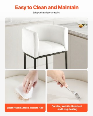 VEVOR Σετ 3 Σκαμπό Μπαρ, 63cm Ύψος, με Πλάτη και Μεταλλικό Πλαίσιο,... VEVOR Σετ 3 Σκαμπό Μπαρ, 63cm Ύψος, με Πλάτη και Μεταλλικό Πλαίσιο,...