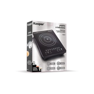 Kooper Μαύρη Επαγωγική Εστία με Οθόνη Αφής, 8 Αυτόματα Προγράμματα,...