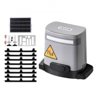 VEVOR Ηλιακός Ανοιγόμενος Μηχανισμός Πύλης 280W για 818kg με Δύο Τη... VEVOR Ηλιακός Ανοιγόμενος Μηχανισμός Πύλης 280W για 818kg με Δύο Τη...