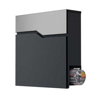 Gregman Γραμματοκιβώτιο Post 50 Γκρι 5903796017694