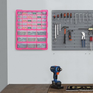 DURHAND Πλαστικό Συρτάρι Αποθήκευσης με 39 Διαφανή Συρτάρια, Τοποθέ... DURHAND Πλαστικό Συρτάρι Αποθήκευσης με 39 Διαφανή Συρτάρια, Τοποθέ...