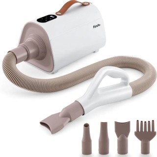 Costway Στεγνωτήρας Κατοικίδιων με Ιονιστή, Ρυθμιζόμενη Θερμοκρασία...