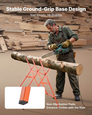 VEVOR Δίδυμο Ρυθμιζόμενων Ιπποδύναμων Βαρέος Τύπου 260 lbs Φορτίο J...