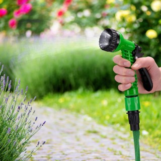 KINZO Ευέλικτος Επεκτάσιμος Λάστιχο Κήπου μέχρι 20 Μέτρα με Αντλία ...