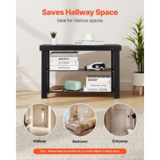 VEVOR Τριώροφος Πάγκος Παπουτσιών 70 x 29 x 45 εκ. για την Είσοδο X... VEVOR Τριώροφος Πάγκος Παπουτσιών 70 x 29 x 45 εκ. για την Είσοδο X...