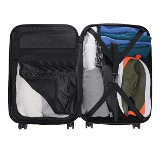 PROVITERA  Σετ 3 Σκληρές Βαλίτσες Λουγκάνο με Ρόδες Easy Roll Τρόλε...