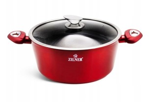 Σετ Κατσαρόλες 3 τμχ Κόκκινο ZILNER ZL-8561
