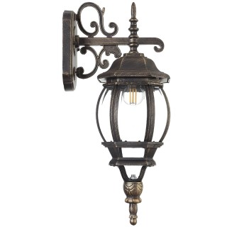BAKAJI Κλασικό Βικτωριανό Φωτιστικό Τοίχου Εξωτερικού Χώρου Αλουμιν...