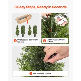 VEVOR Σετ 2 Τεχνητών Δέντρων Τοπιαρίου Κέδρου 1524mm XSRGXJS60YCXSM... VEVOR Σετ 2 Τεχνητών Δέντρων Τοπιαρίου Κέδρου 1524mm XSRGXJS60YCXSM...