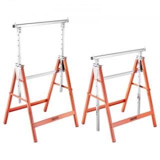 VEVOR Βαρέως Τύπου Πάγκοι Εργασίας Ρυθμιζόμενου Ύψους (2 Τεμάχια, 4...