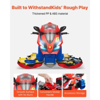 VEVOR Σετ Μηχανής Παιχνιδιού VEVOR, 25 Τεμαχίων, Μετατρέψιμο Μοτοσι...