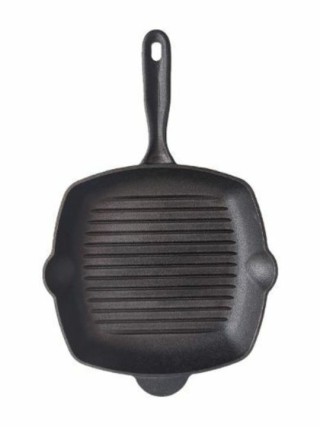 ESTIA Μαντεμένια Αντικολλητική Γκριλιέρα IRON 28cm για Ομοιόμορφο Ψ... ESTIA Μαντεμένια Αντικολλητική Γκριλιέρα IRON 28cm για Ομοιόμορφο Ψ...