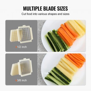 VEVOR Ηλεκτρικός Κόφτης Πατάτας Ανοξείδωτος Κοπτήρας Λαχανικών SYW... VEVOR Ηλεκτρικός Κόφτης Πατάτας Ανοξείδωτος Κοπτήρας Λαχανικών SYW...