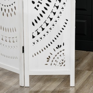 HOMCOM Διαχωριστικό Εσωτερικού Χώρου Πτυσσόμενο με 3 Πάνελ από Σκα... HOMCOM Διαχωριστικό Εσωτερικού Χώρου Πτυσσόμενο με 3 Πάνελ από Σκα...