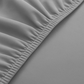 Ruhhy Σετ 6 Καλυμμάτων Καρέκλας σε Ανοιχτό Γκρι Ελαστικό Βελούδο 65... Ruhhy Σετ 6 Καλυμμάτων Καρέκλας σε Ανοιχτό Γκρι Ελαστικό Βελούδο 65...