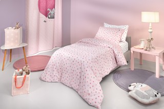 Guy Laroche Σετ 3τμχ Παιδικά Σεντόνια Paw Pinky 165x250, 1110092224159