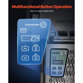 VEVOR Μηχανή Σλάσι 4L για Μαργαρίτες και Παγωμένα Ροφήματα SYXRJX... VEVOR Μηχανή Σλάσι 4L για Μαργαρίτες και Παγωμένα Ροφήματα SYXRJX...
