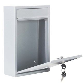 BAKAJI  Ταχυδρομικό Κουτί Τοίχου από Ατσάλι Γραμματοκιβώτιο Εξωτερι...