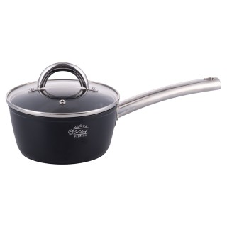 Galileo Κατσαρόλα με καπάκι 16 cm από σφυρήλατο αλουμίνιο με κεραμι...