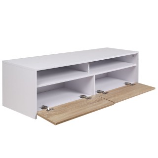 BAKAJI  Έπιπλο τηλεόρασης μοντέρνου σχεδιασμού 130 x 40 x 35.5 εκ, ...