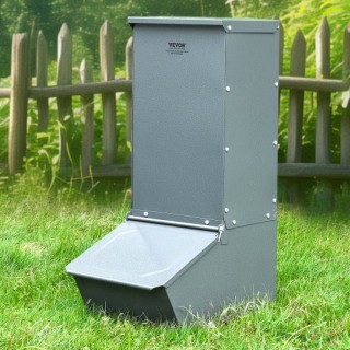 VEVOR Μεταλλική Ταΐστρα Χοίρων 2.2 Μπούσελ Διπλής Πόρτας για 5 Χοί... VEVOR Μεταλλική Ταΐστρα Χοίρων 2.2 Μπούσελ Διπλής Πόρτας για 5 Χοί...