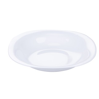 Galileo  Σετ 6 τμχ Τετράγωνο βαθύ πιάτο από οπαλίνα γυαλί 23x23 εκ ...