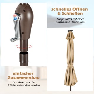 Costway Αδιάβροχο Κάλυμμα Ομπρέλας από Πολυεστέρα Εύκολη Συναρμολόγ... Costway Αδιάβροχο Κάλυμμα Ομπρέλας από Πολυεστέρα Εύκολη Συναρμολόγ...