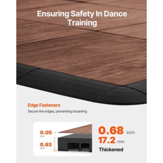 VEVOR Σετ Δαπέδου Γυμναστηρίου 52 Τεμ. Διασυνδεόμενα Πλακίδια Καουτ...