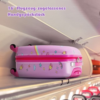 Costway 5τμχ. Παιδικό σετ αποσκευών με τροχήλατη βαλίτσα 16 ιντσών... Costway 5τμχ. Παιδικό σετ αποσκευών με τροχήλατη βαλίτσα 16 ιντσών...