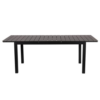 Galileo Επεκτάσιμο εξωτερικό τραπέζι 160/210 x 90 cm με σανίδες ξύλ...