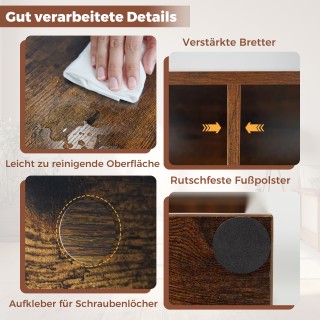 Costway Ράφι Ελεύθερης Στήριξης με 7 Κυβικά Τμήματα, Κατακόρυφο ή Ο... Costway Ράφι Ελεύθερης Στήριξης με 7 Κυβικά Τμήματα, Κατακόρυφο ή Ο...