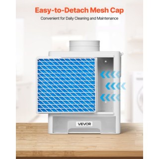 VEVOR Κιτ Αεραγωγού Εσωτερικού Στεγνωτηρίου με Συρτάρι Νερού για Εξ...